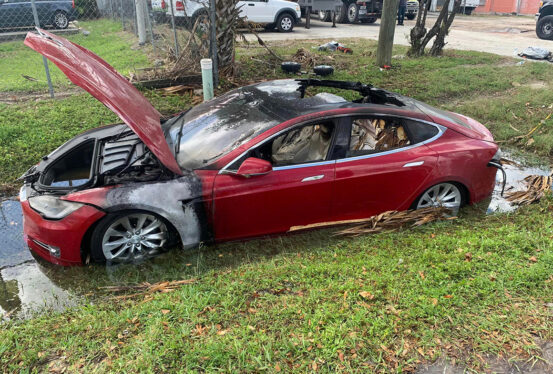 Can Your Electric Vehicle Catch Fire During a Hurricane?