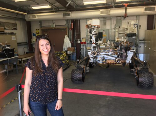 Christine Knudson Uses Earthly Experience to Study Martian Geology