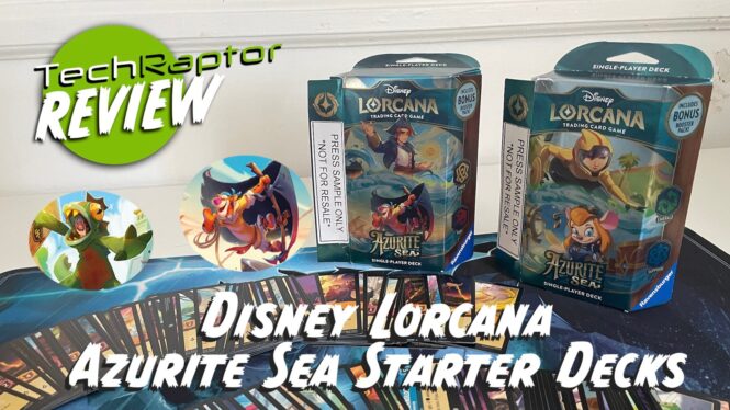 Disney Lorcana: Azurite Sea Starter Decks Review – Pirate Cards Are Just What The TCG Needed