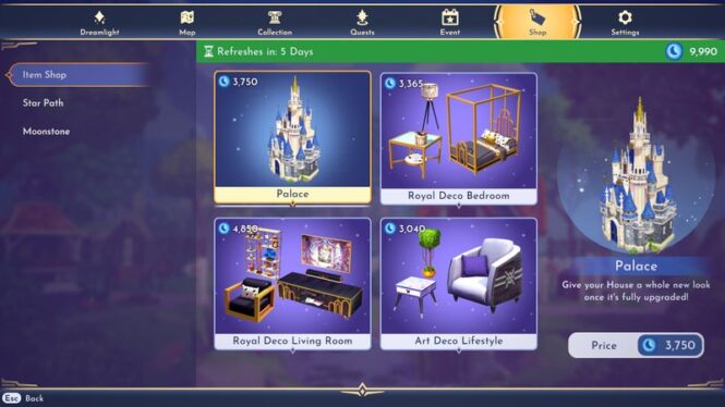 Everything You Can Buy In Disney Dreamlight Valley’s New Premium Shop