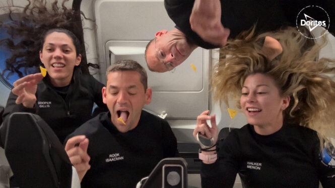 Exclusive: Doritos’ 1st ad filmed in space features special ‘zero-g’ chips (video)