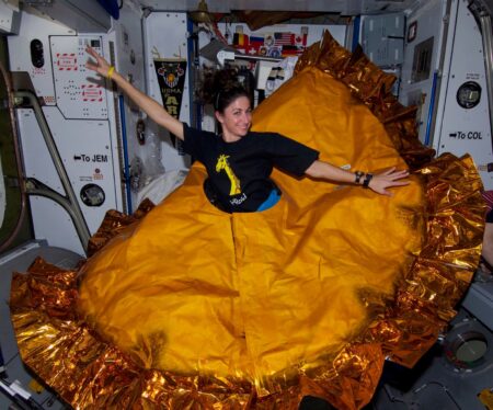 Halloween on the International Space Station