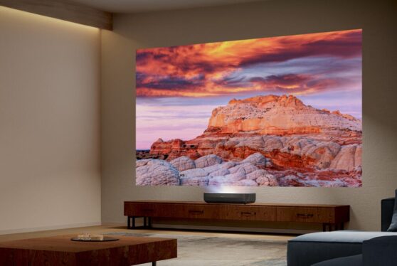 Hisense’s new PL2 Laser Cinema is big on brightness and style