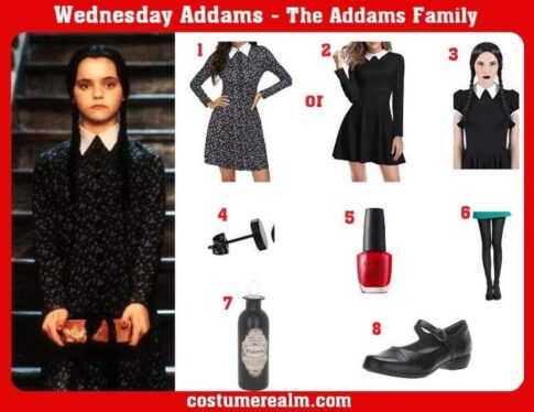 How To Dress Like Wednesday Addams For Halloween