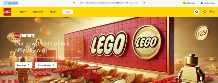 Lego’s website was hacked to promote a crypto scam