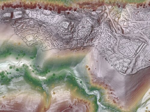 Lidar mapping reveals mountainous medieval cities along the Silk Road