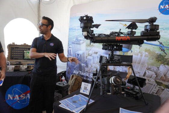 NASA Brings Drone and Space Rover to Air Show