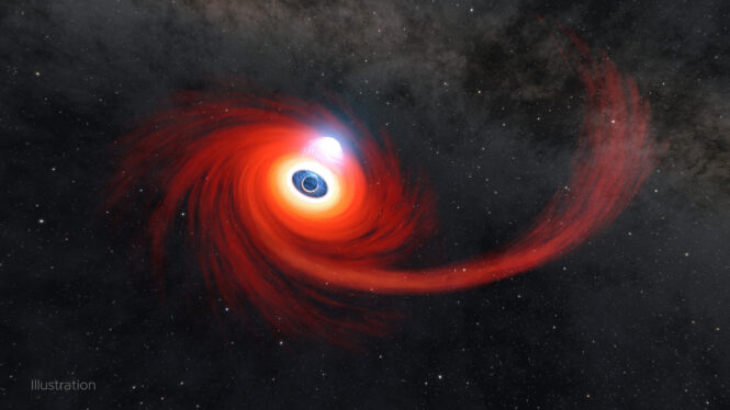 NASA Images Help Explain Eating Habits of Massive Black Hole