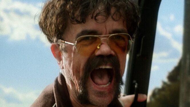 New Brothers Clip Sees Josh Brolin & Peter Dinklage In A Hysterical Golf Cart Chase