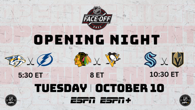 NHL Opening Night: How to Watch & Stream Tonight’s Tripleheader for Free