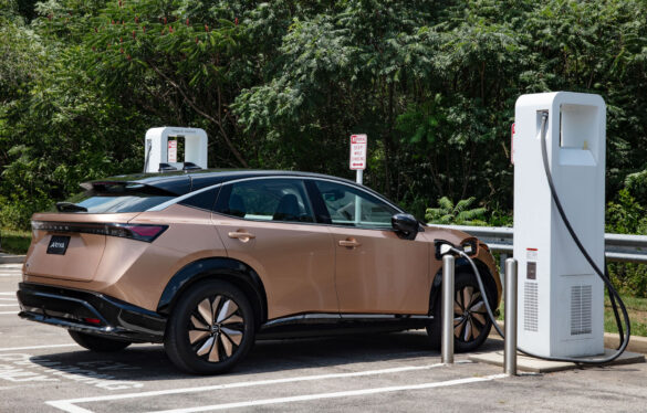 Nissan Ariya drivers will soon be able to use Tesla Superchargers