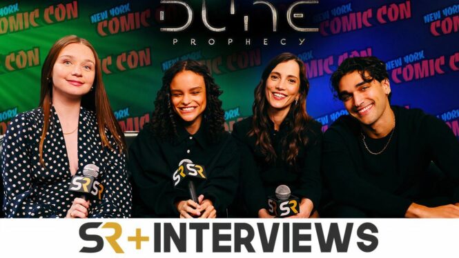 NYCC 2024: Dune: Prophecy Interviews with Jessica Barden, Josh Heuston, Sarah-Sofie Boussnina & Chloe Lea