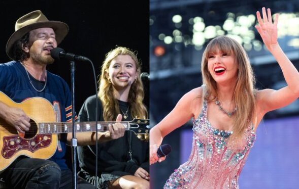 Pearl Jam’s Eddie Vedder Sweetly Covers Taylor Swift’s ‘The Best Day’ With Daughter Harper Vedder