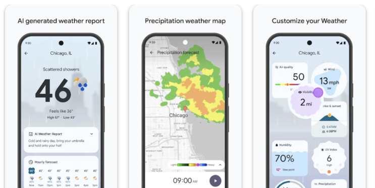 Pixel phones are getting an actual weather app in 2024, with a bit of AI