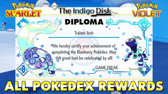 Pokmon Scarlet & Violet: What Happens If You Complete The Blueberry Pokdex