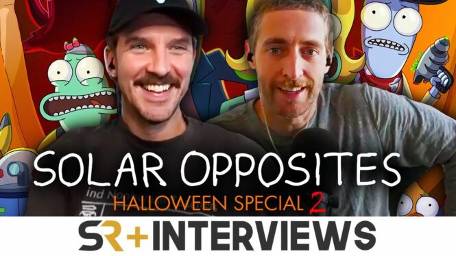 Solar Opposites’ Dan Stevens & Thomas Middleditch Talk “Bonkers” Halloween Special Sequel & Monsterverse Team-Up