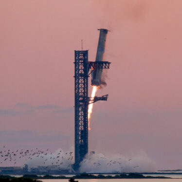 SpaceX catches returning rocket in mid-air, turning a fanciful idea into reality