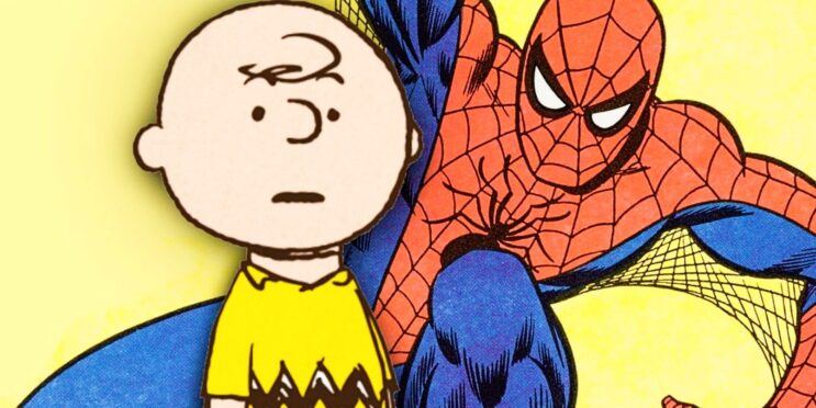 Spider-Man & Charlie Brown Finally Reunite, Decades After Marvel’s Hero Helped Charlie FINALLY Kick the Football