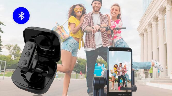 Take pics and videos with this $26 BT remote ring