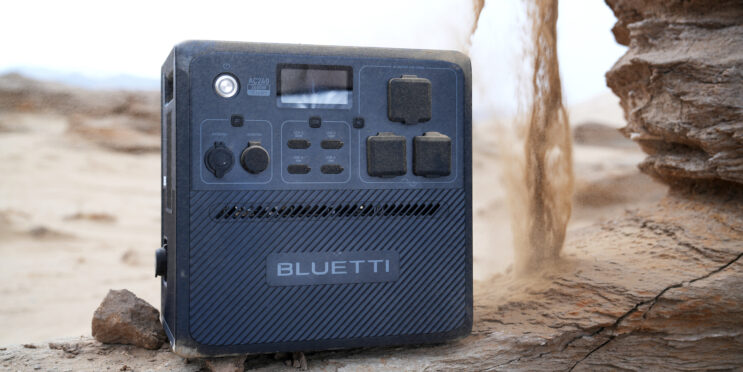 This BLUETTI portable power station is truly weatherproof