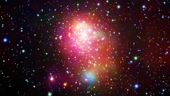 This dazzling NASA image shows the biggest super star cluster in our galaxy