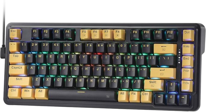 This hot-swappable RGB gaming keyboard is 40% off today — only $54