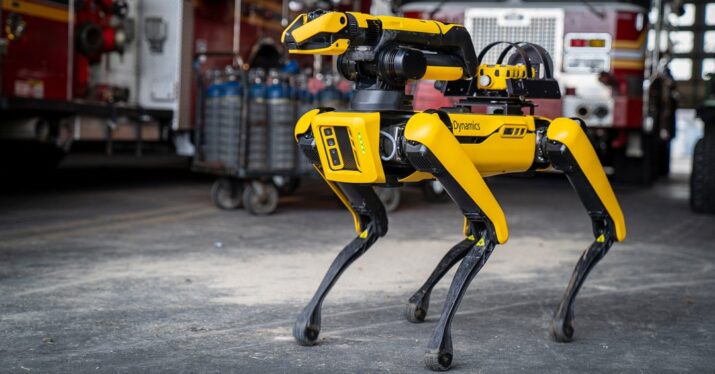 Watch Boston Dynamics’ Spot robot helping out at Michelin