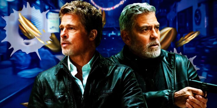 Who Do George Clooney & Brad Pitt Really Work For In Wolfs?