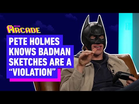 Pete Holmes Knows Batman Comedy Is a “Violation” and That’s The Point | IGN Arcade