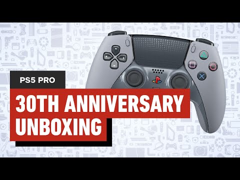 PlayStation 5 Pro 30th Anniversary Edition Unboxing