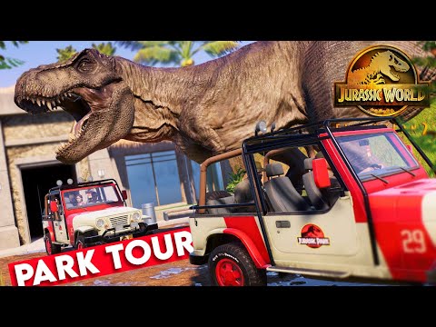 John Hammond's Jurassic Park 1993 | Jurassic World Evolution 2 Park Tour