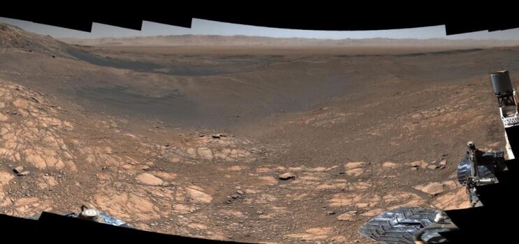 Check out this incredible panorama of Mars taken by Curiosity