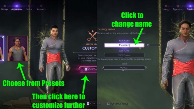 Dragon Age: The Veilguard – How To Customize The Inquisitor (Appearance, History)