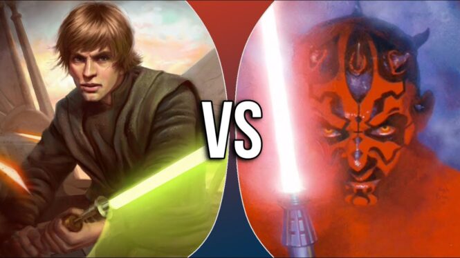 How Luke Skywalker Fought Darth Maul (& Who Won)