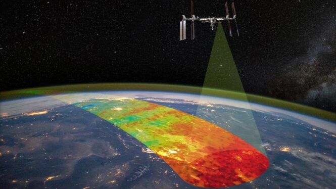 Hurricane Helene’s Gravity Waves Revealed by NASA’s AWE