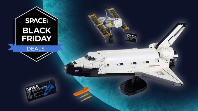 I wish I waited to buy my Lego NASA Space Shuttle Discovery until this Black Friday so I could save $40