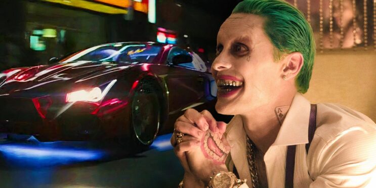 Jared Leto’s Pink And Gold Jokermobile From 2016’s Suicide Squad Is Up For Auction At $20,000 And I Totally Wish I Had The Money For It