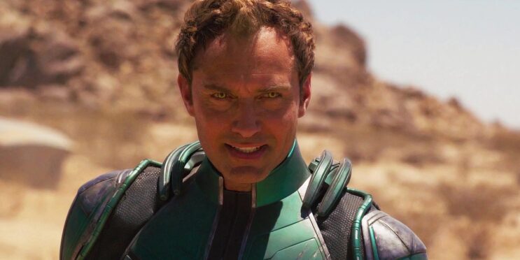 Jude Law Says He Wasnt A Fan Of His Captain Marvel Villain & Reveals His Suggestions To Change Him Were Ignored