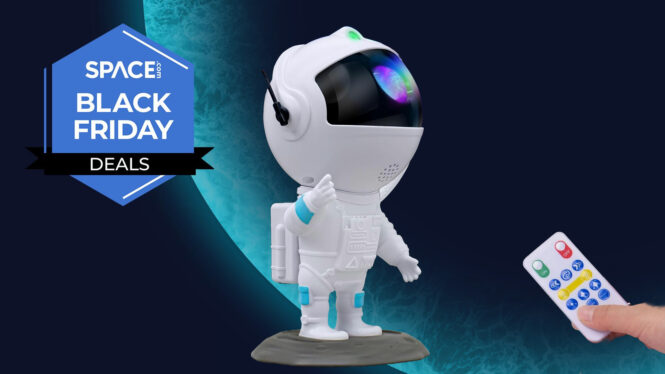 Light up your home with our favorite Astronaut star projector now 35% cheaper for Black Friday