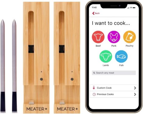 Meater’s Pro Duo keeps tabs on grill temps with two smart probes and Wi-Fi