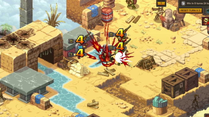 Metal Slug Tactics gives turn-based strategy a hyper-stylized shot of adrenaline