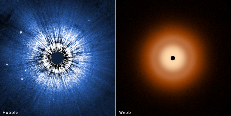 NASA’s Hubble, Webb Probe Surprisingly Smooth Disk Around Vega