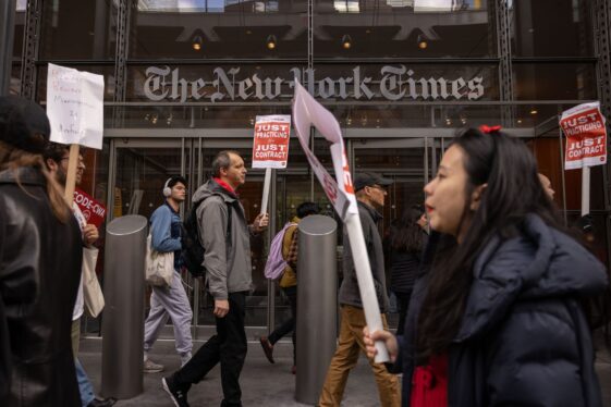 Striking New York Times tech workers made their own versions of Wordle and Connections