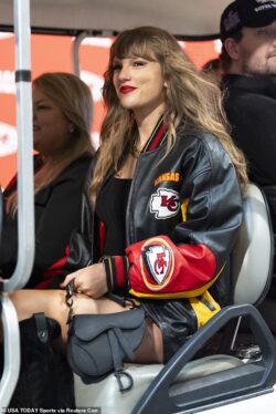 Taylor Swift’s Mom Andrea Is in Her ‘Chiefs Era’ With Cute Jacket Patch