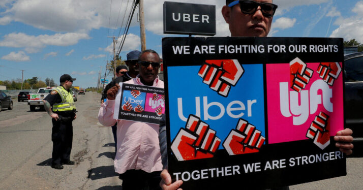 Uber and Lyft Drivers in Massachusetts Win Right to Unionize