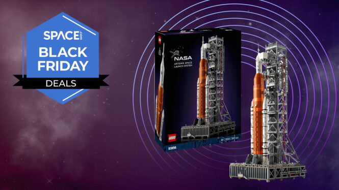 We’re over the moon with £33 off this massive Lego Icons NASA Artemis rocket set