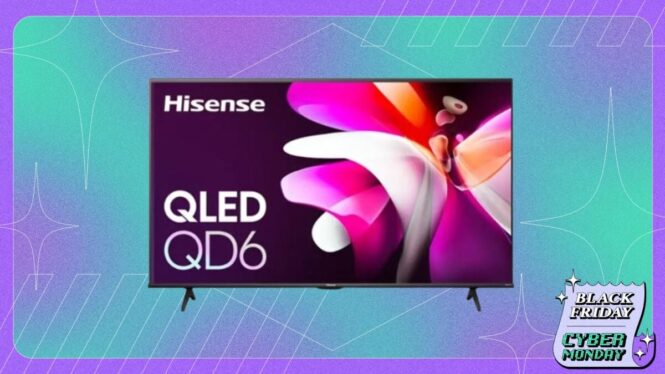 Wild: A 75-inch Hisense QLED TV is under $500 for Black Friday