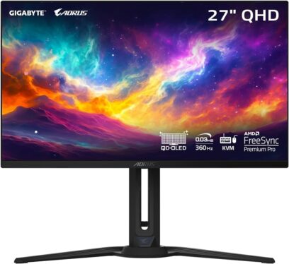 Win a GIGABYTE AORUS FO27Q3 gaming monitor and experience a 360Hz refresh rate