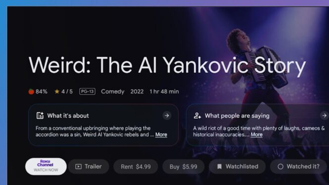 Your Google TV just got a big, free Roku Channel upgrade –here’s what’s new